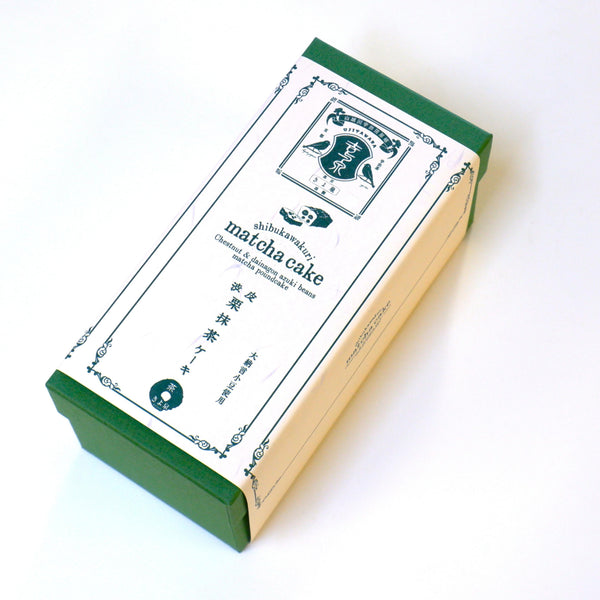 Kiyosen 手工宇治抹茶磅蛋糕配小豆和整個栗子 450g