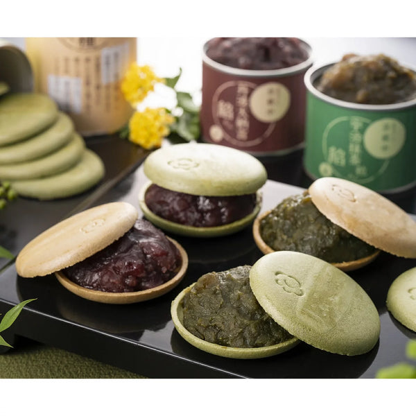 清仙最中威化宇治抹茶紅豆醬和果子製作套裝