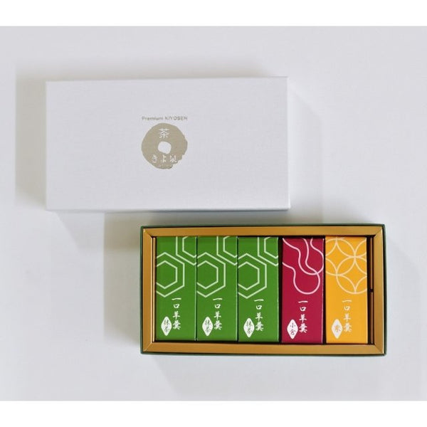 Kiyosen 羊羹 傳統果凍糖 什錦口味 5 顆
