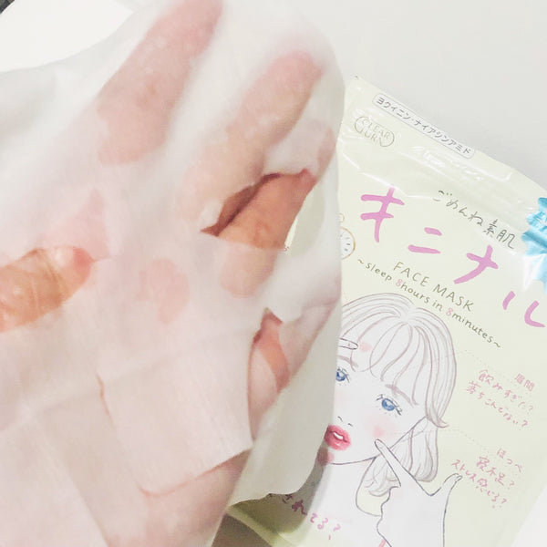 Kosé Clear Turn 面膜適用於痤瘡護理和粗糙皮膚 7 片