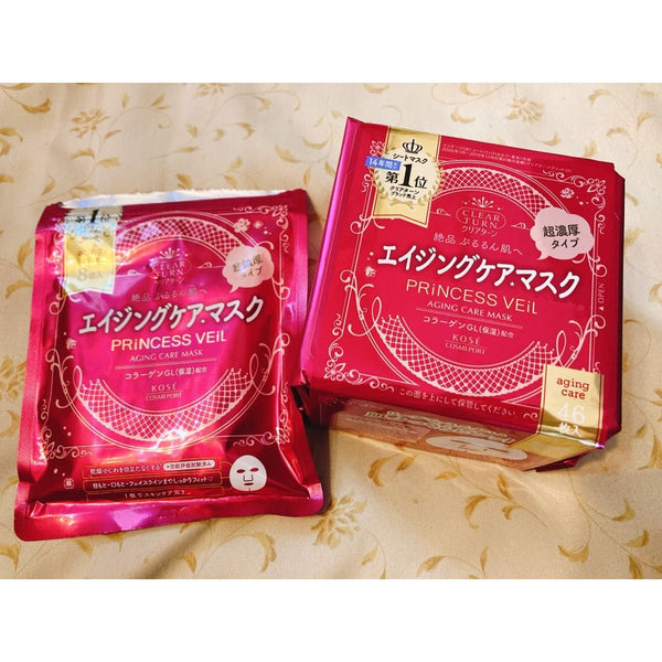 Kosé Clear Turn 公主面紗抗皺護理抗老面膜 46 克拉