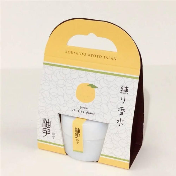 Kosaido 柚子固體香膏清新活力柑橘香味 8g
