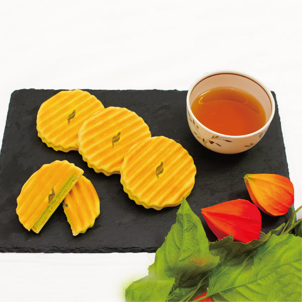 Kyo Kaori 抹茶奶油之字形三明治餅乾(6 塊裝)
