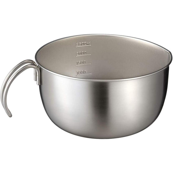 Leye 大容量攪拌碗附把手與倒嘴 3L