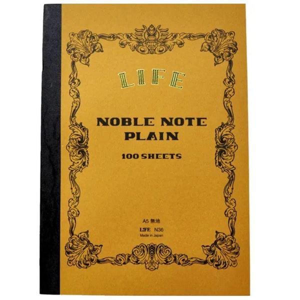 Life Noble 筆記本 A5 無格高級書寫紙 N36(100 頁)