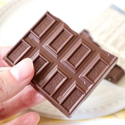 樂天 Crunky 巧克力脆皮麥芽泡芙巧克力塊 45 克(5 塊)