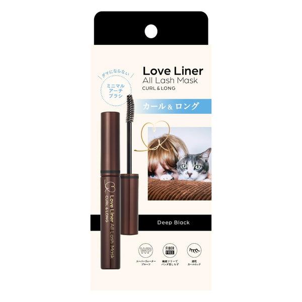 Love Liner 全睫毛面膜捲翹纖長超防水黑色睫毛膏