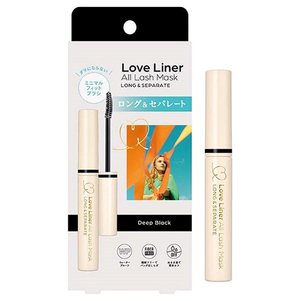 Love Liner 全睫毛面膜 纖長且分離的深黑色睫毛膏