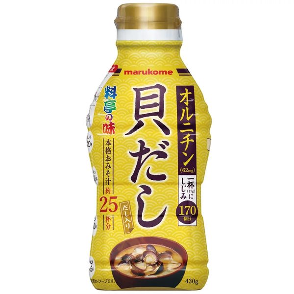 Marukome 液體味噌蛤蜊即拌味噌湯 430g