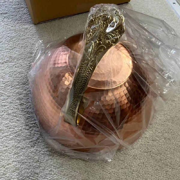 Marushin 錘製銅食品罩防油濺防護圓頂 27 厘米