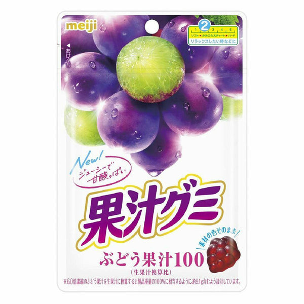 明治水果軟糖葡萄軟糖 54g(3 包)