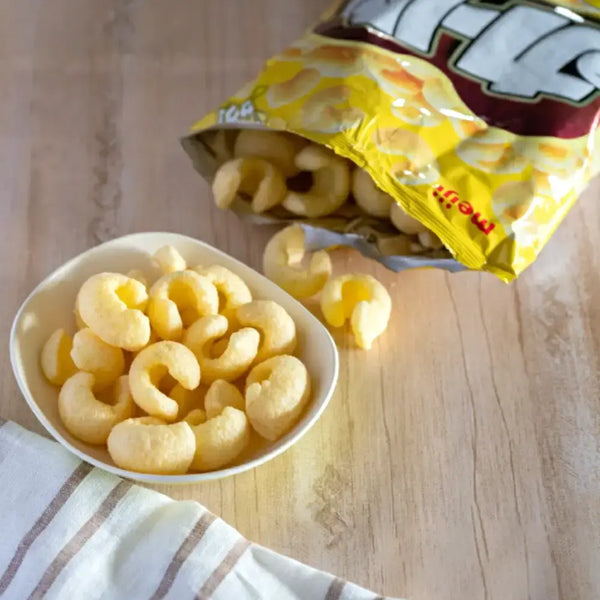 明治Karl 淡鹹玉米泡芙捲髮零食(盒10袋)