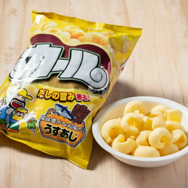 明治Karl 淡鹹玉米泡芙捲髮零食(盒10袋)