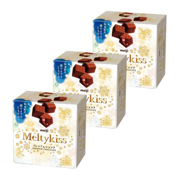 Meltykiss 優質巧克力融化巧克力塊 52 克(3 塊)