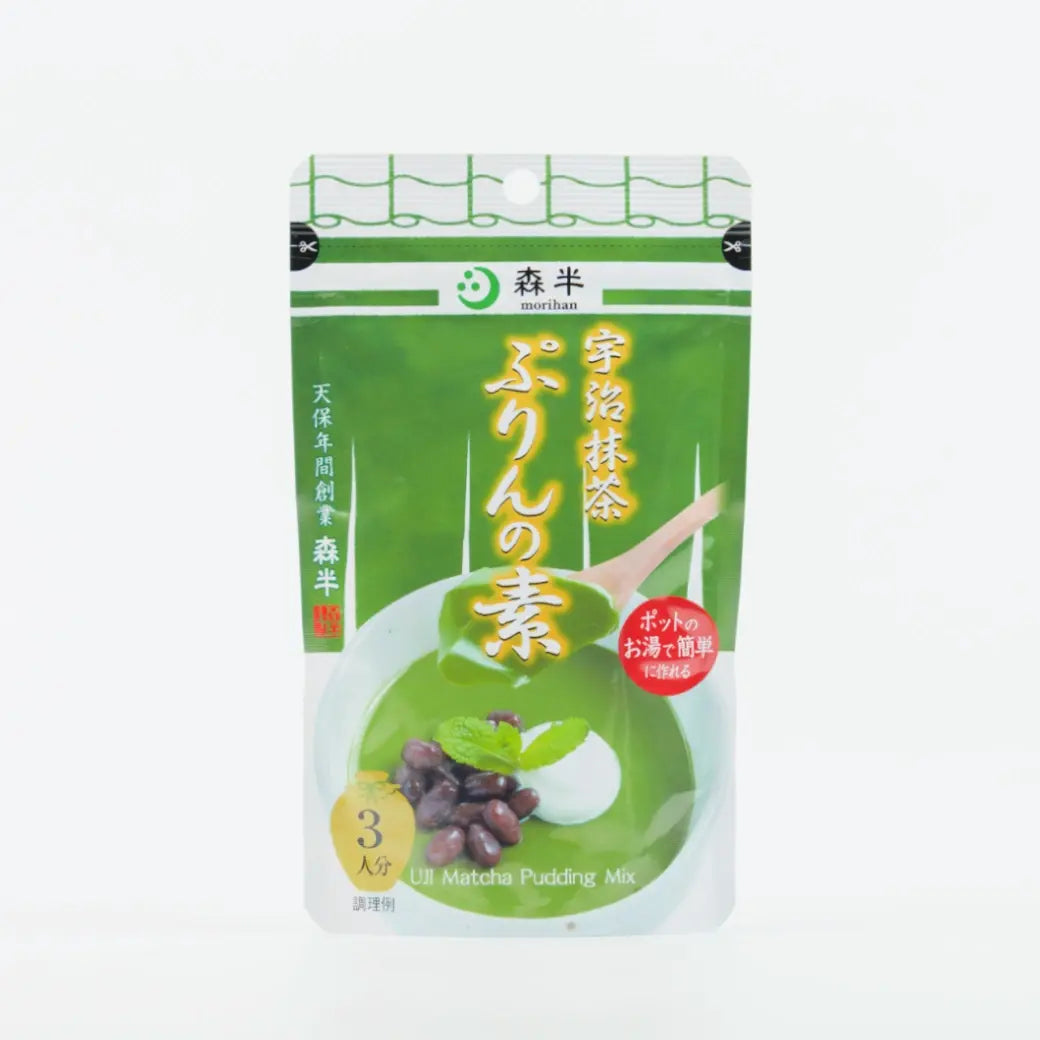 Morihan 宇治抹茶布丁混合粉 即食甜點 60g