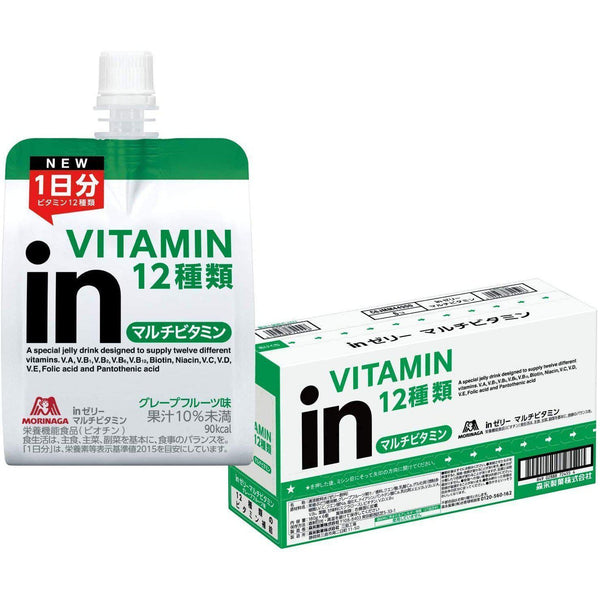 森永果凍複合維生素飲料西柚 180g × 6 粒