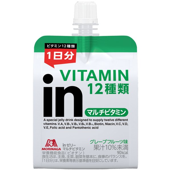 森永果凍複合維生素飲料西柚 180g × 6 粒