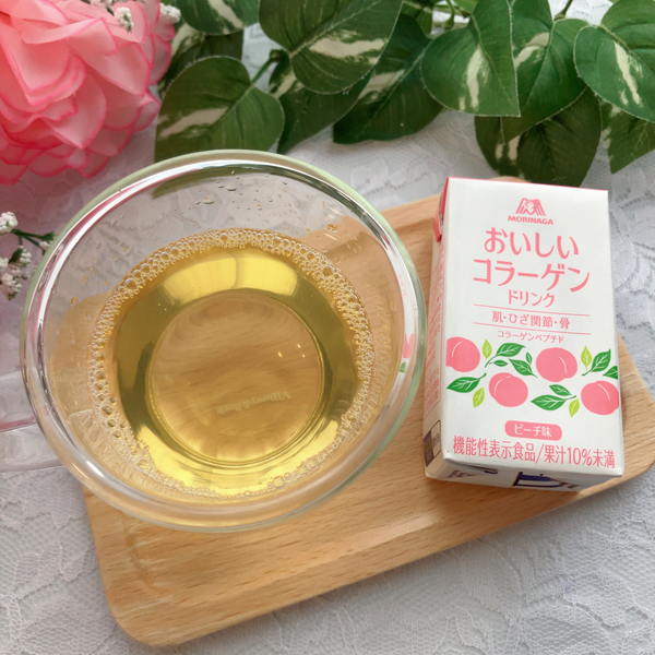 森永大石膠原蛋白飲品 桃子口味 (12 包)