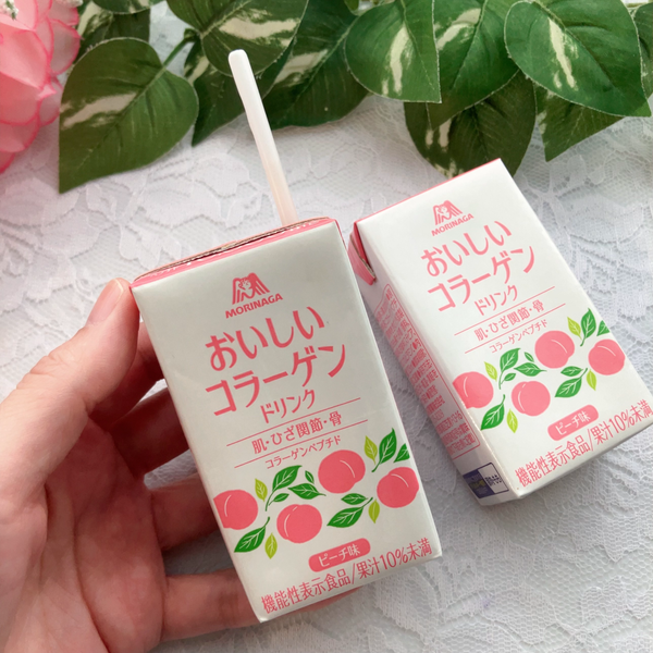 森永大石膠原蛋白飲品 桃子口味 (12 包)