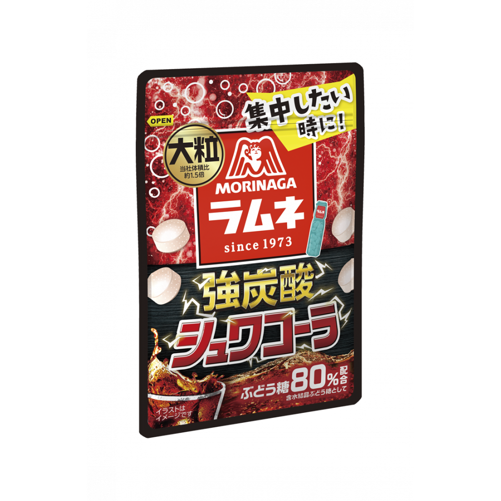 森永彈珠汽水強汽糖起泡可樂口味 25g