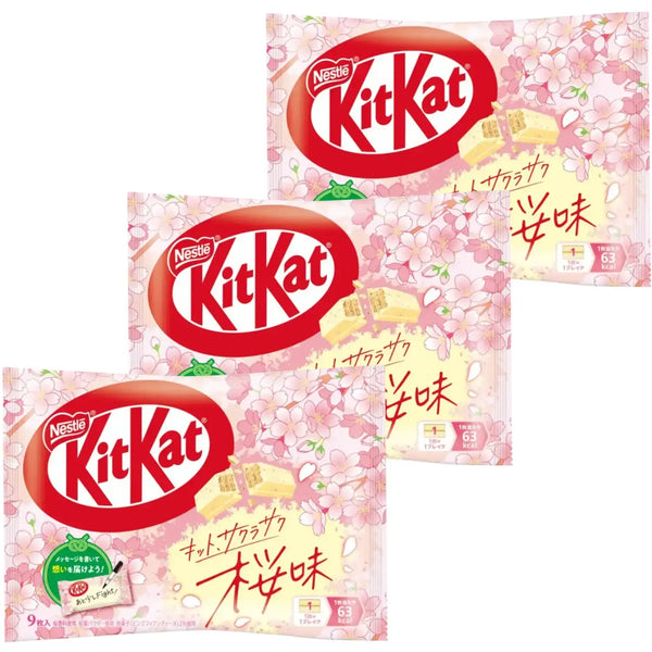 雀巢 Kit Kat 櫻花櫻花口味 KitKat 9 條(3 條裝)