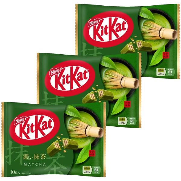 雀巢 Koicha 綠茶 Kit Kat 日本黑抹茶 Kit Kat(3 件裝)