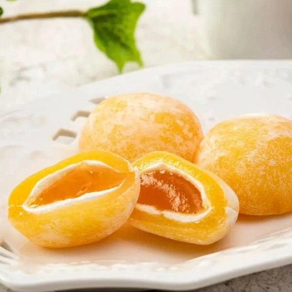 Pon Juice 耐嚼麻糬橙色柑橘夾心零食 98 克(3 包)