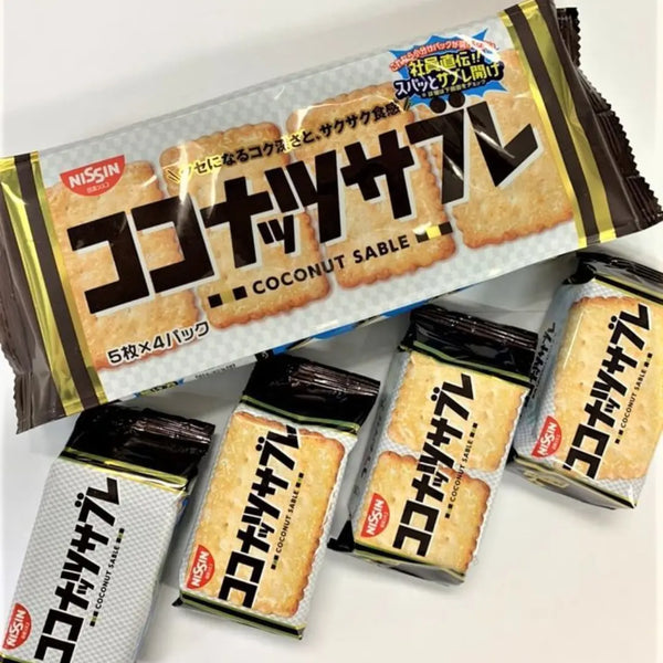 Nissin 椰子貂日式脆皮椰子餅乾 16 塊