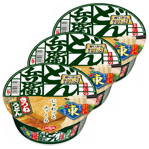 日清豚兵衛狐烏冬泡麵 (3 包)