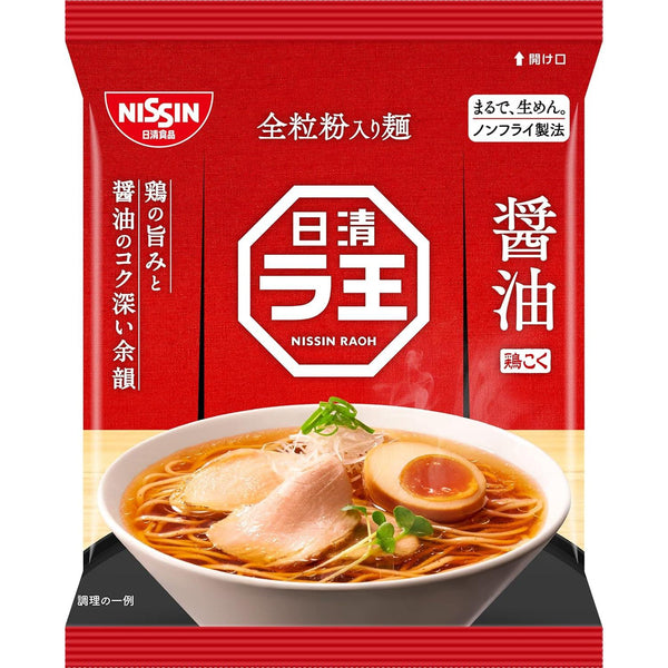 Nissin Raoh 醬油拉麵 非油炸麵 3 人份