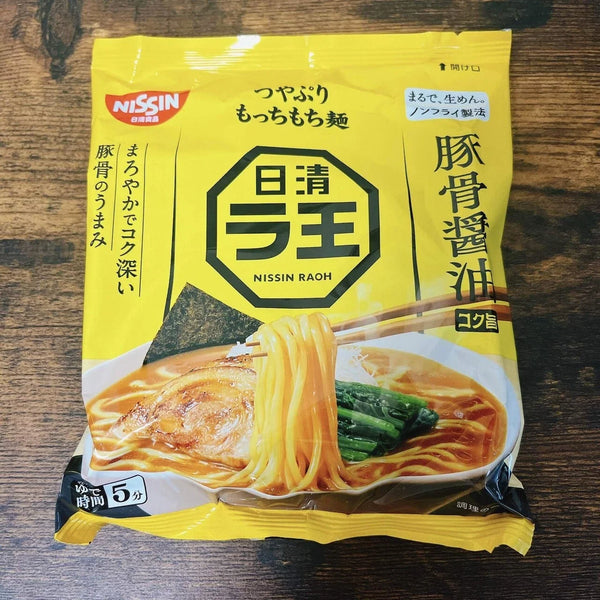 Nissin Raoh 豚骨醬油醬油泡麵 3 份