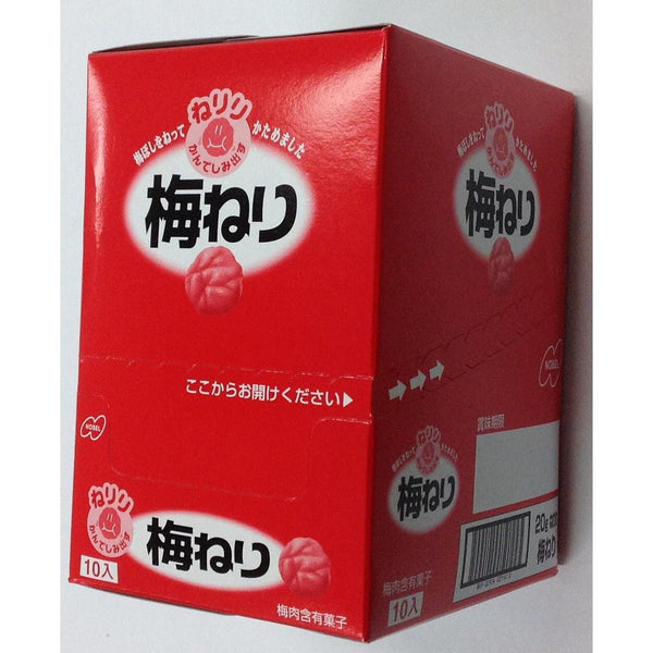 Nobel Neriri Ume Neri Umeboshi 膏狀糖果 (10 件裝)