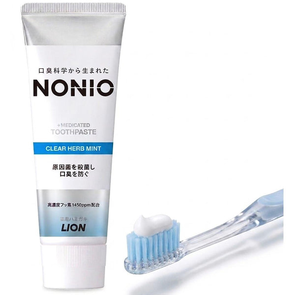 Nonio 抗菌牙膏清除口氣香草薄荷 130g