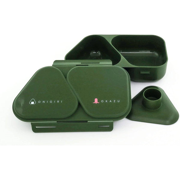 OSK 飯糰和配菜便當雙格午餐盒 LS-15