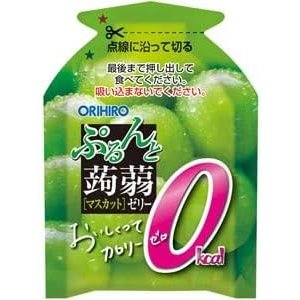 Orihiro 0 卡路里一口水果蒟蒻果凍套裝 432g
