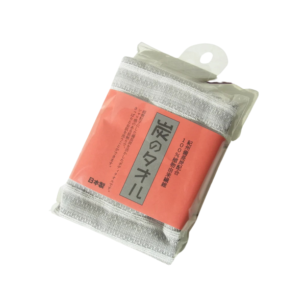 Orim Binchotan 木炭身體磨砂毛巾去角質毛巾