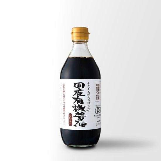 足立釀造小口醬油有機日本黑醬油 500ml
