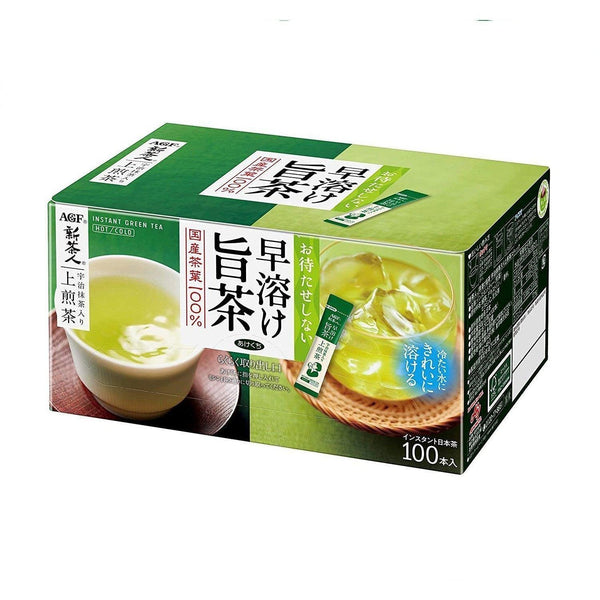 AGF 宇治抹茶即溶煎茶綠茶粉 100 支
