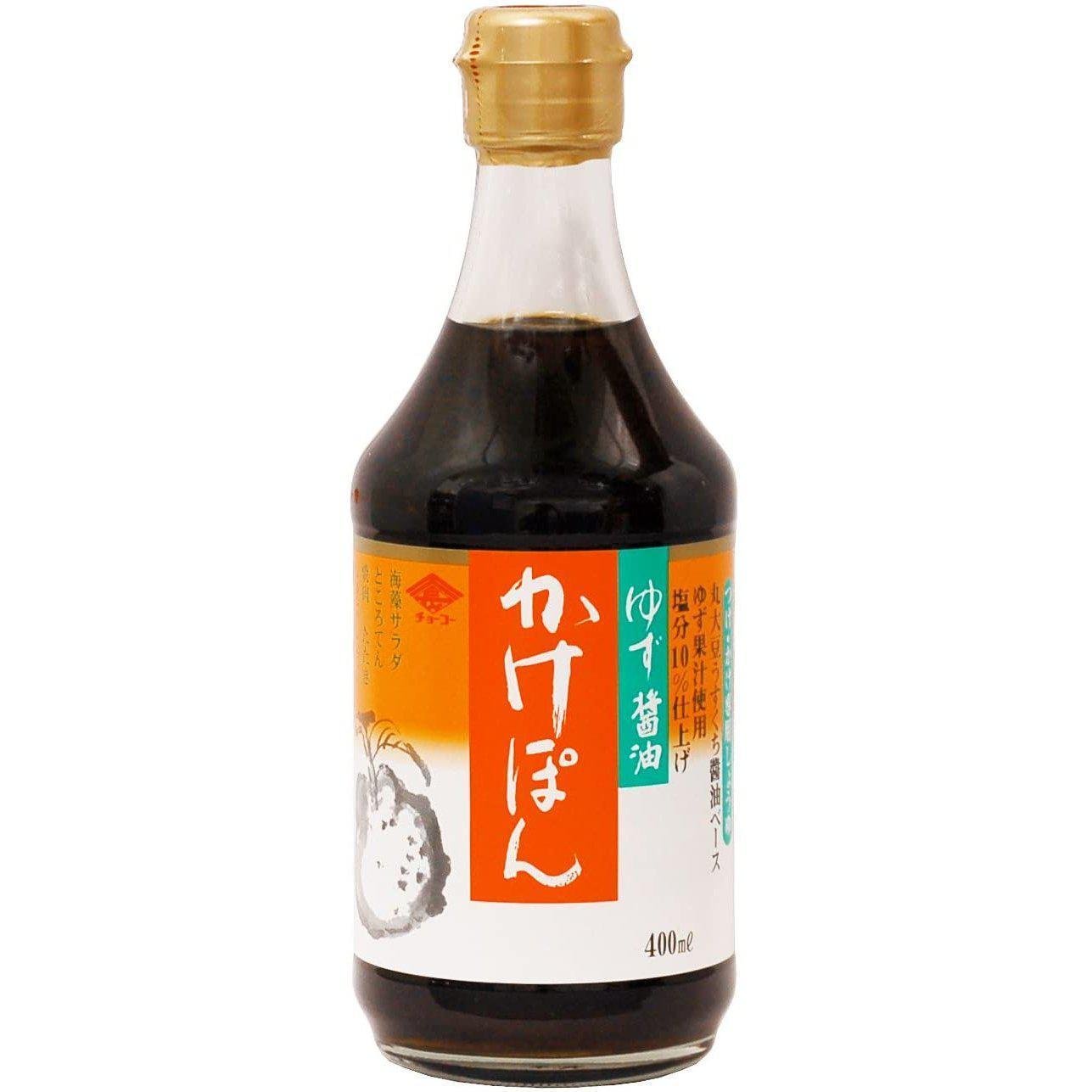 Choko Kakepon Yuzu Ponzu 非基因改造大豆柑橘調味醬 400ml
