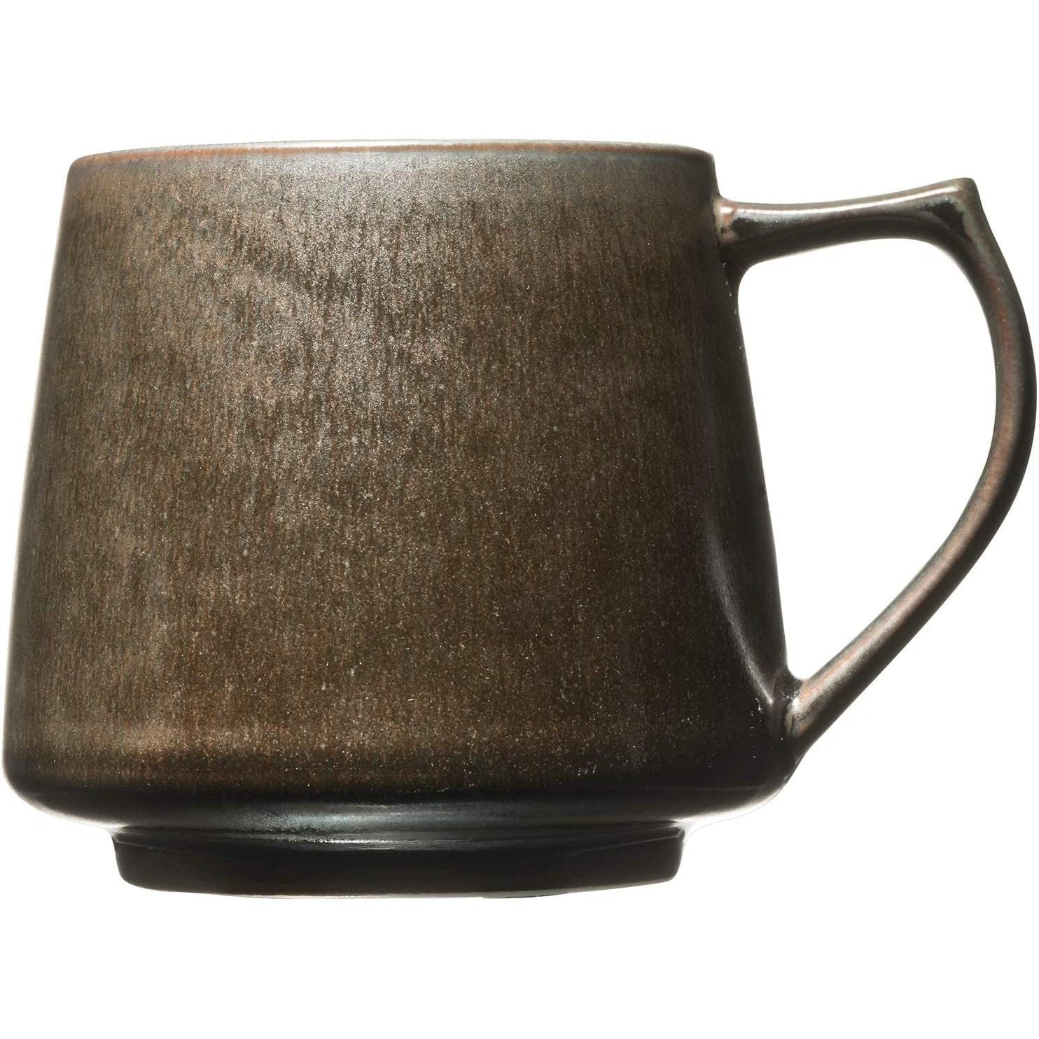 日本美濃燒瓷杯黑色 C811BK