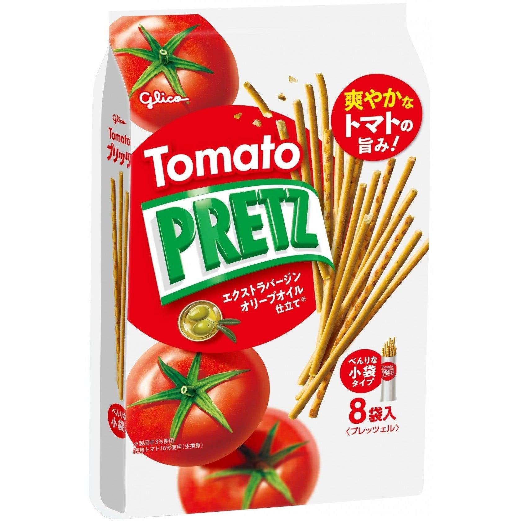Glico Pretz 番茄餅乾棒 美味脆脆零食 110g