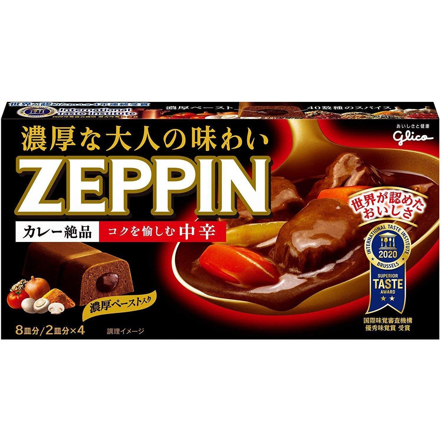 Glico Zeppin 日式咖哩醬塊中熱 175g