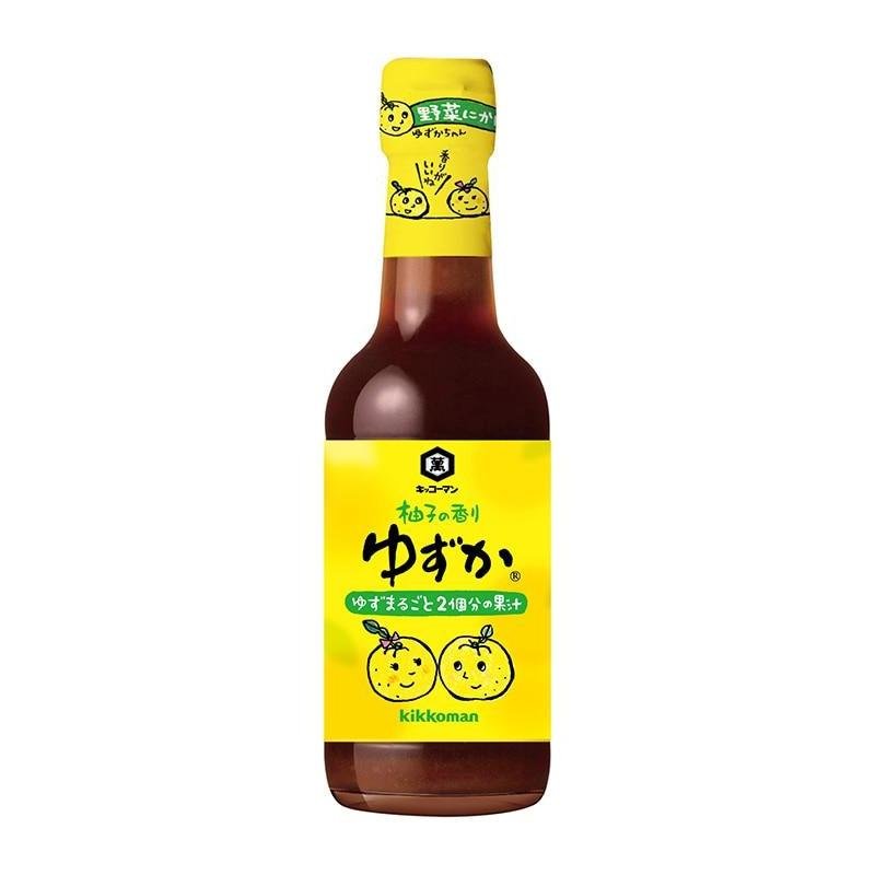 Kikkoman Yuzuka 柑橘橙子醬油 鹹味濃鬱調味品 250ml