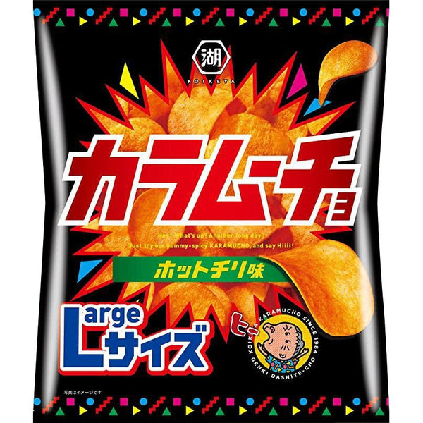 Koikeya Karamucho 辣椒辣味洋芋片 108g (3 包)