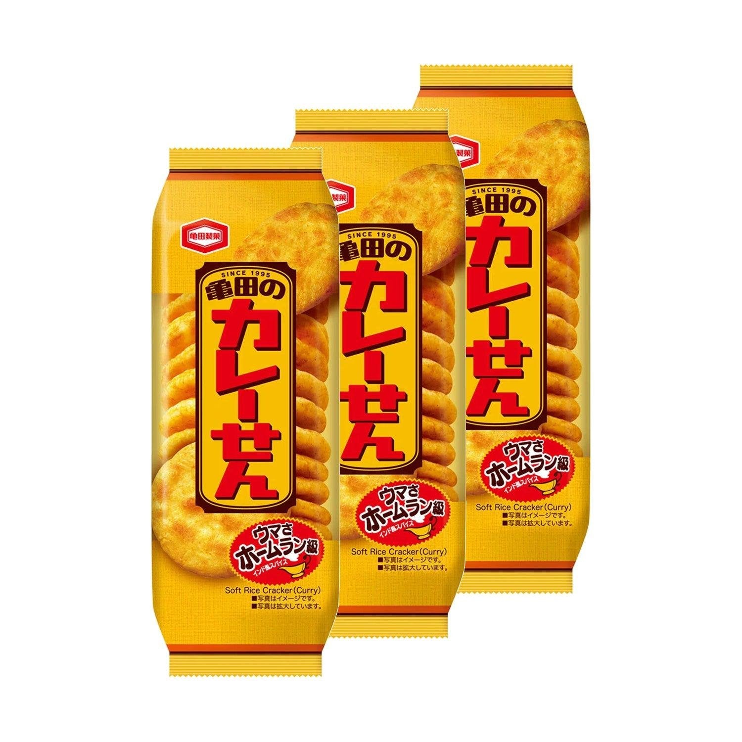 Karesen 咖哩仙貝(3 件裝)