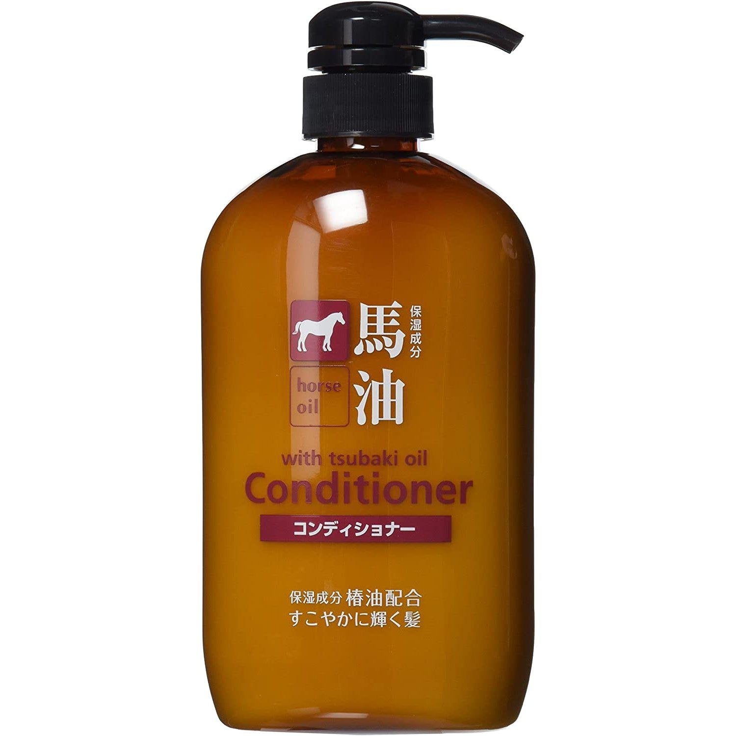 Kumano Yushi 馬油護髮素(適合乾燥和受損髮質)600ml