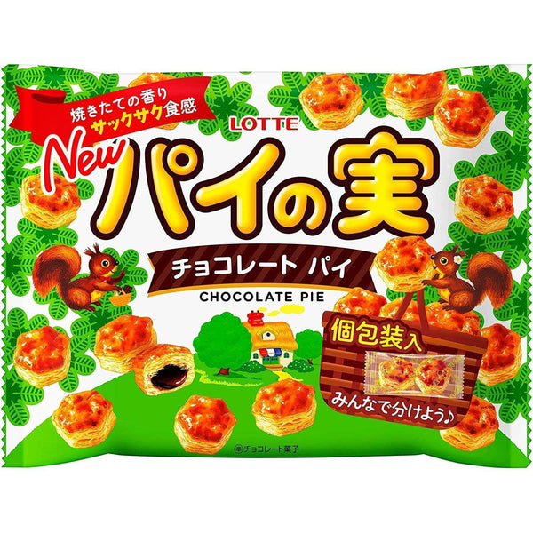 Lotte Pai No Mi 一口大小巧克力派點心 124g