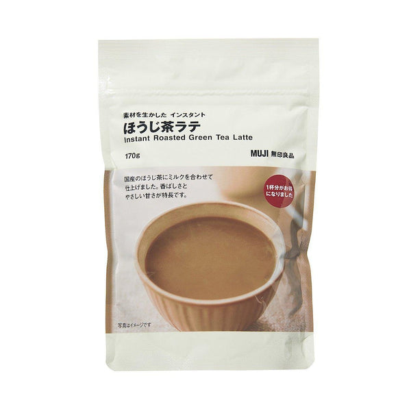 無印良品 即溶烘焙綠茶拿鐵粉飲料 170g
