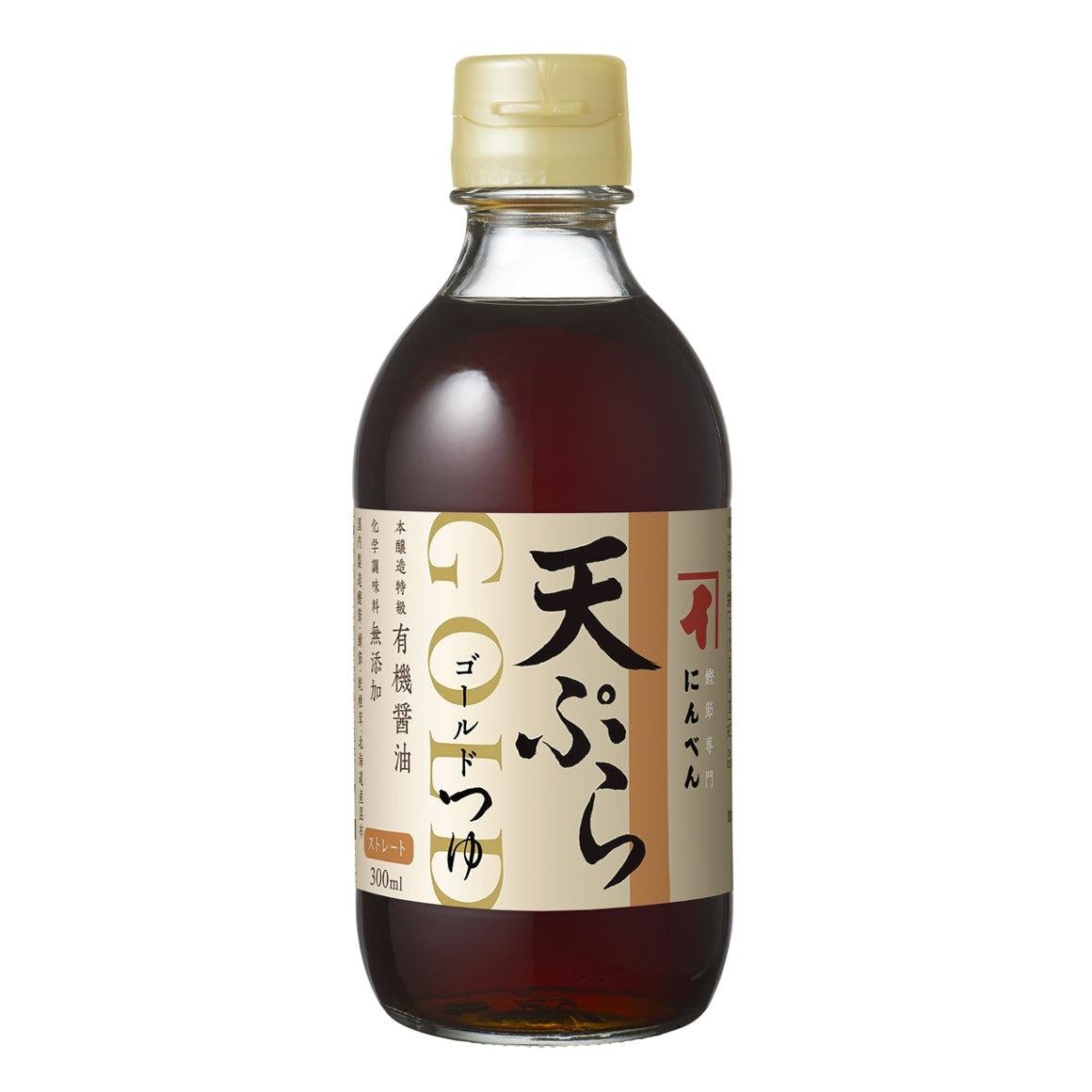 仁本黃金醬油天然天婦羅醬 300ml