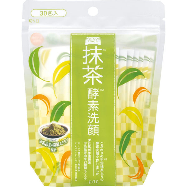 pdc Wafood Made 宇治抹茶酵素洗面乳 30 包